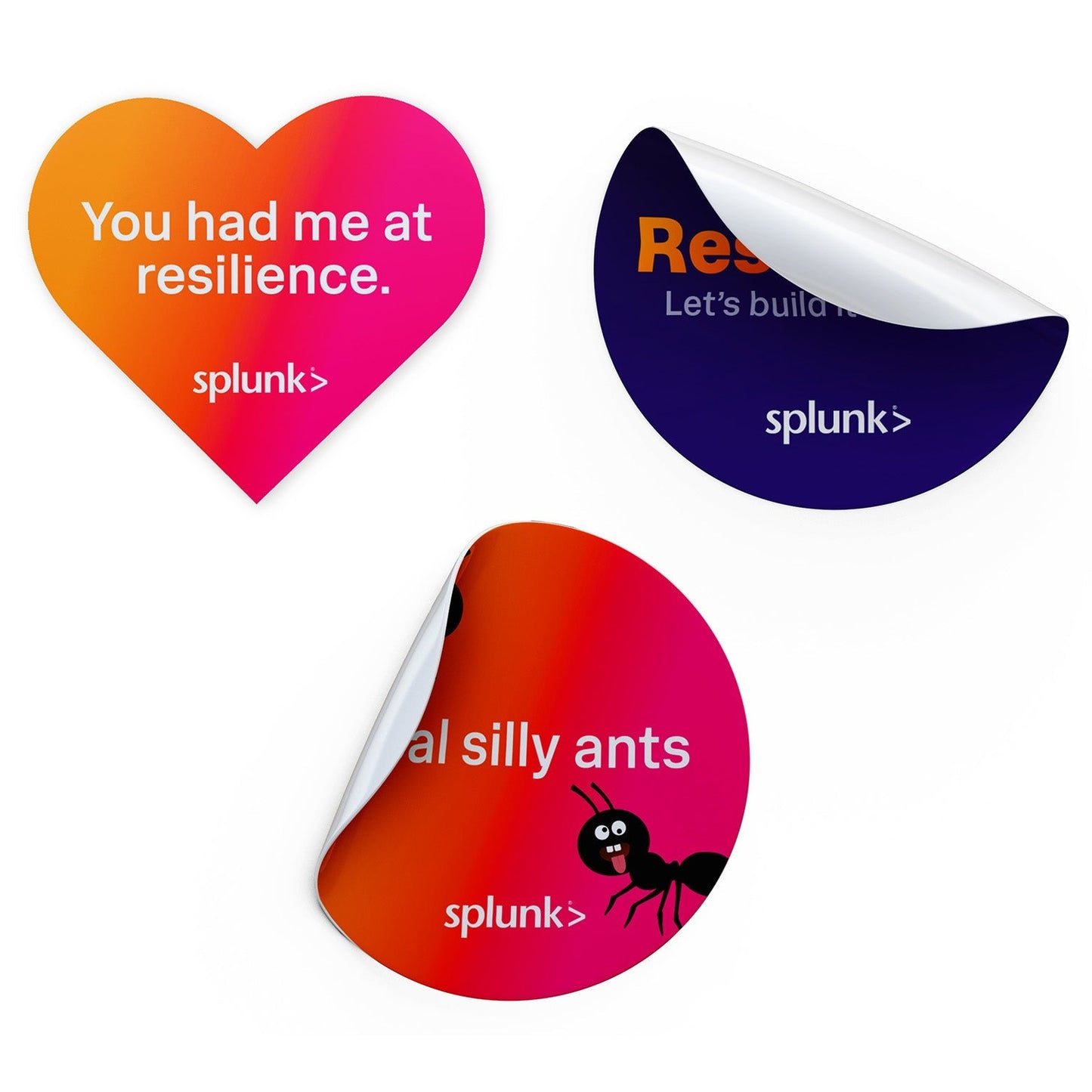 Splunk Stickers - You had me at resilience.